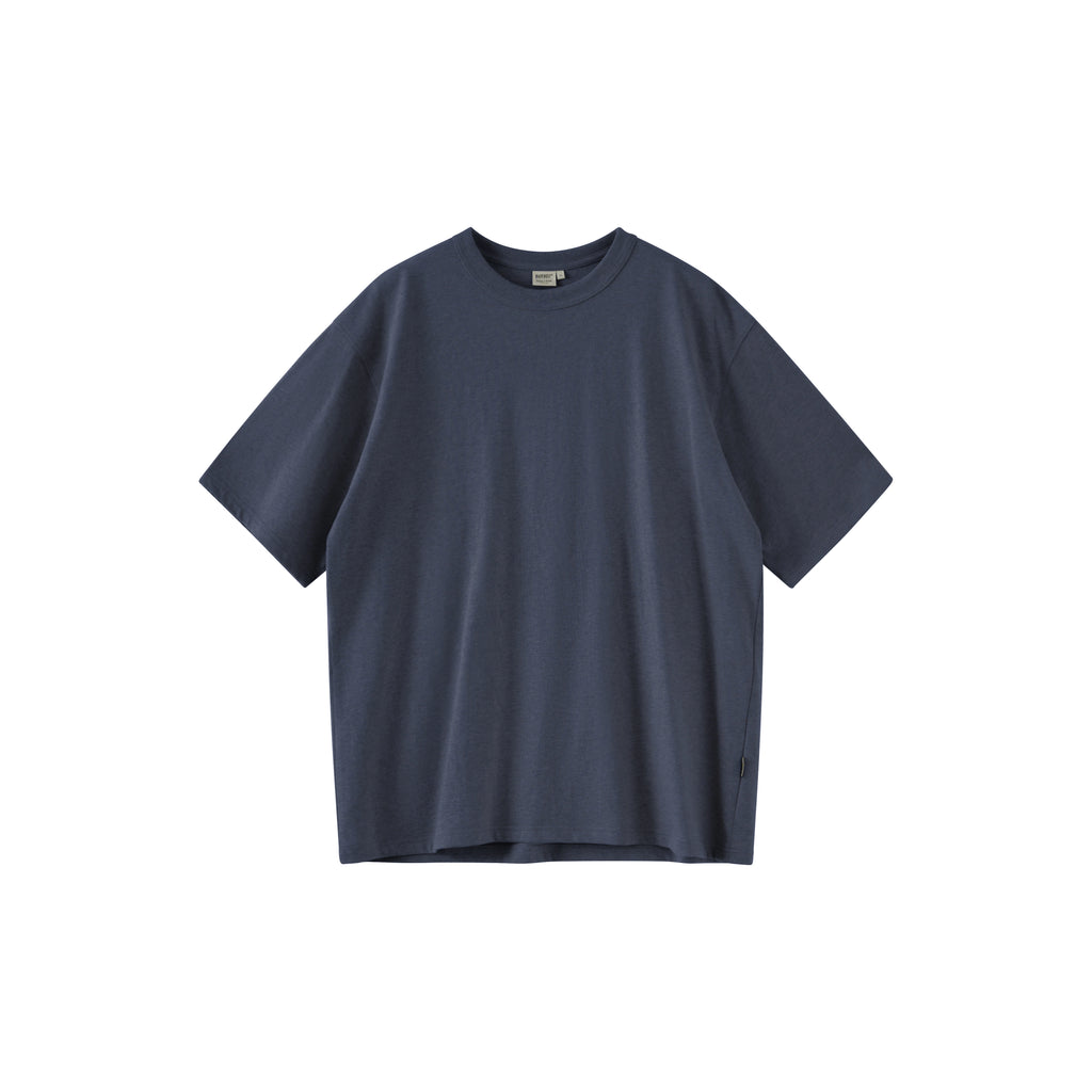 BUTTBILL custom-woven flower yarn fabric washed Japanese Tee