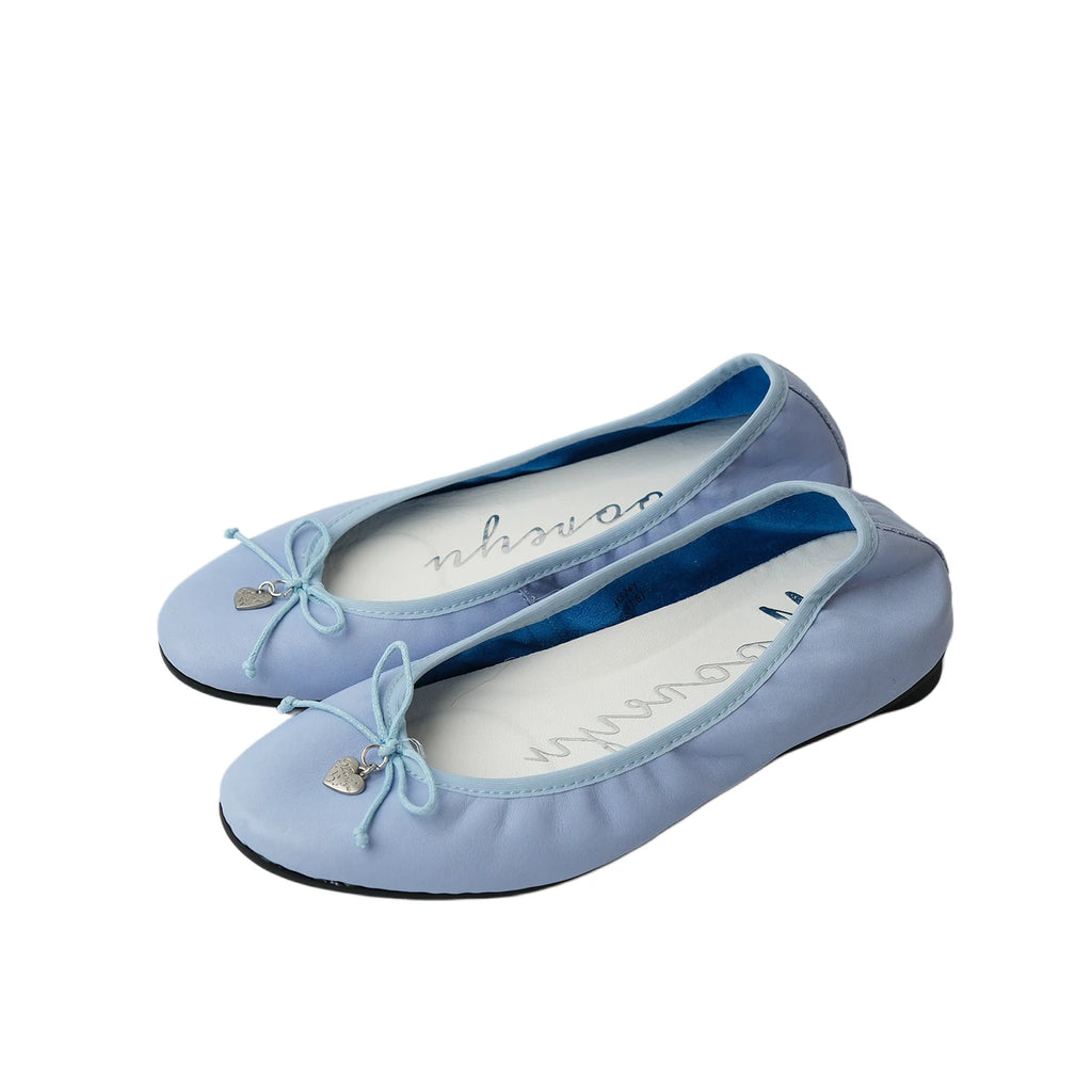 Mooreyu Leather Bow Mary Jane Ballet Flat