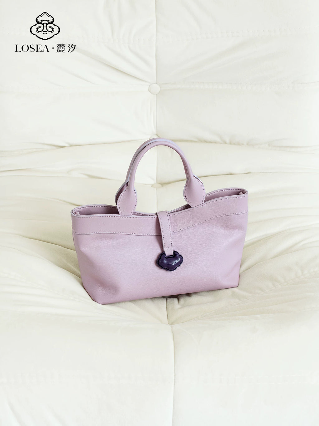 LOSEA Leather Tote Bag - Top-Layer Cowhide