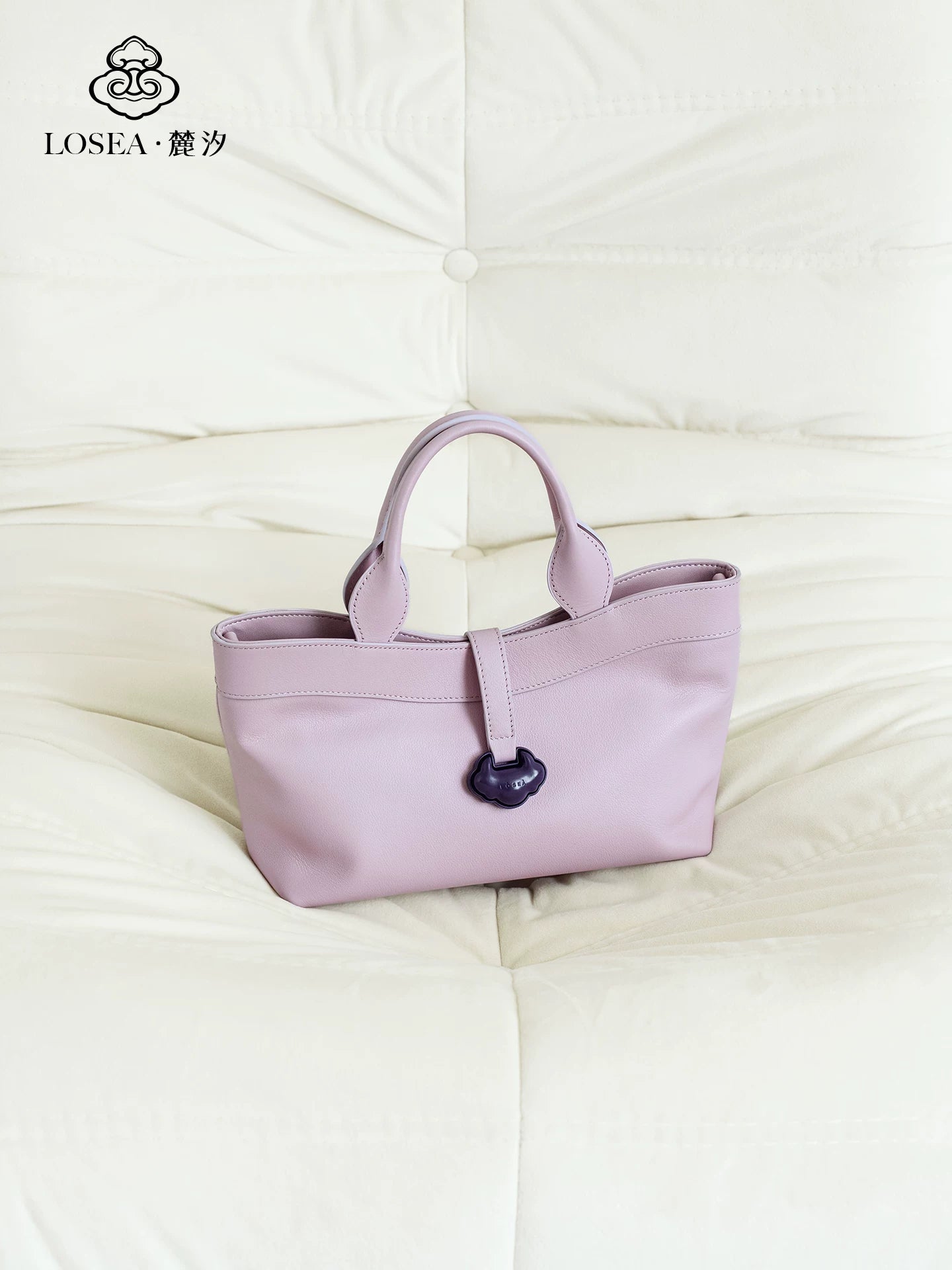 LOSEA Leather Tote Bag - Top-Layer Cowhide