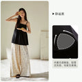 Yuenei Loungewear Thin Two-piece Set with Chest Pad