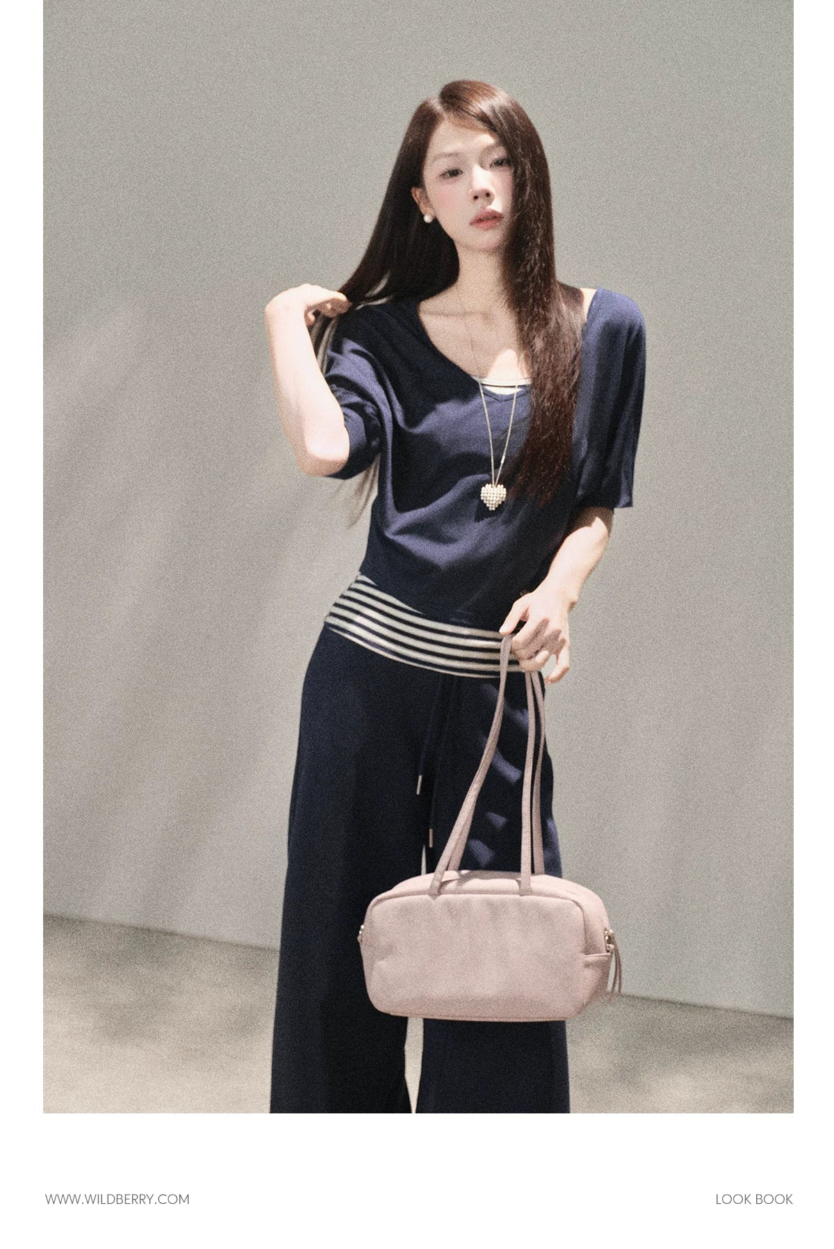 Wildberry Casual Relaxed Fashion Temperament Three-piece Set