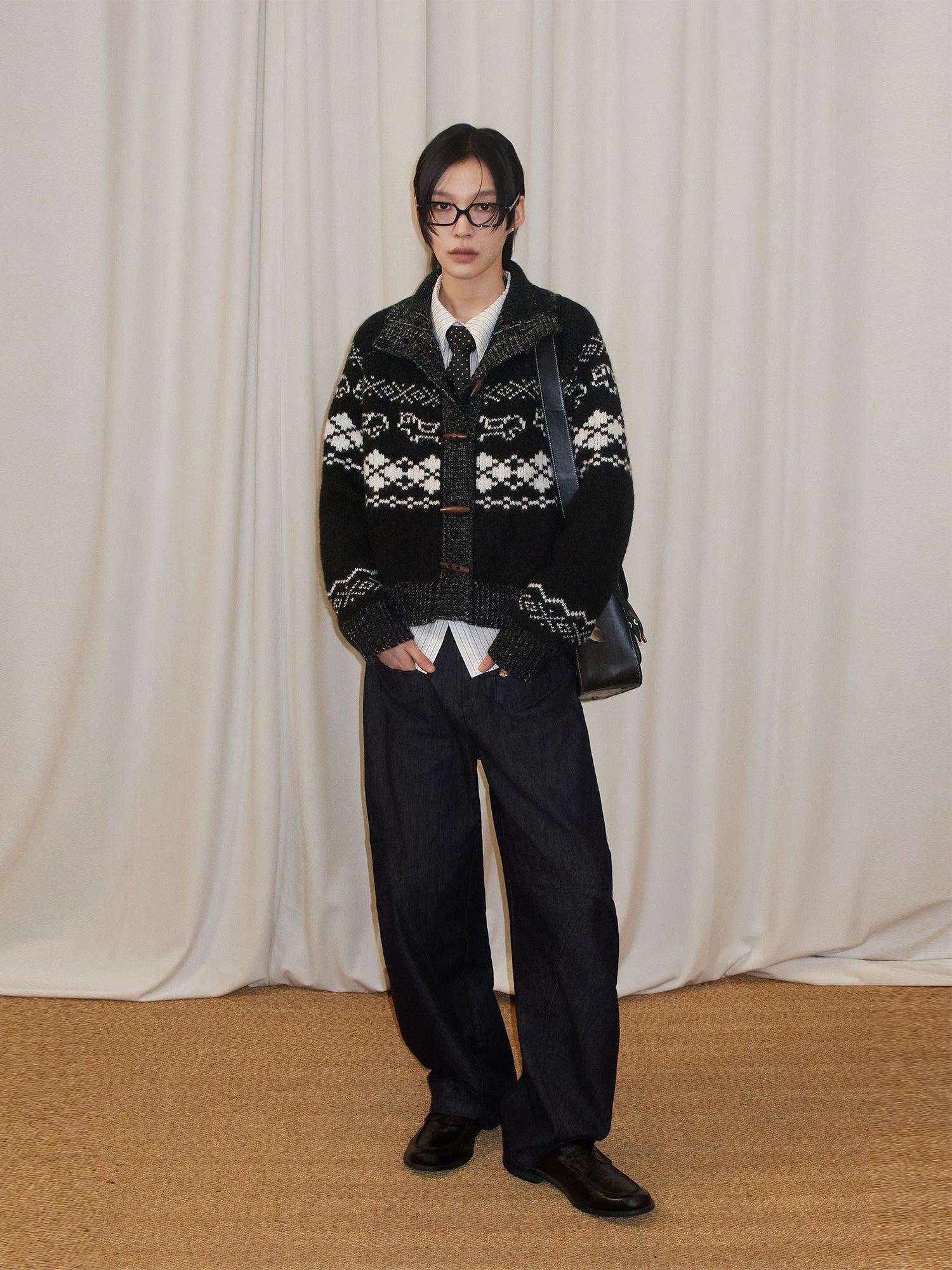 Sameuoo Fair Island Knitted Wool-blend Sweater