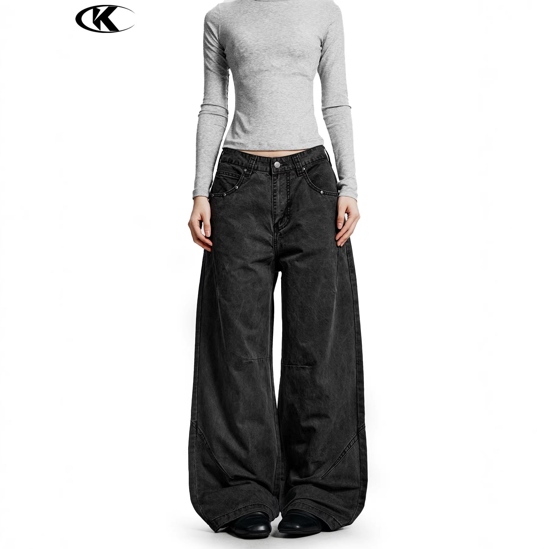 11KN American Retro Rock Cargo Pants