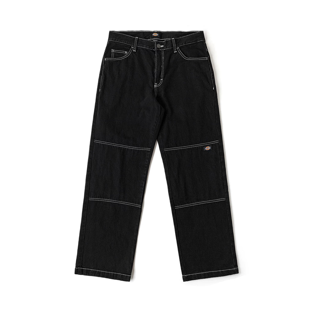 Dickies Loose Washed Denim Double Knee Work Pants