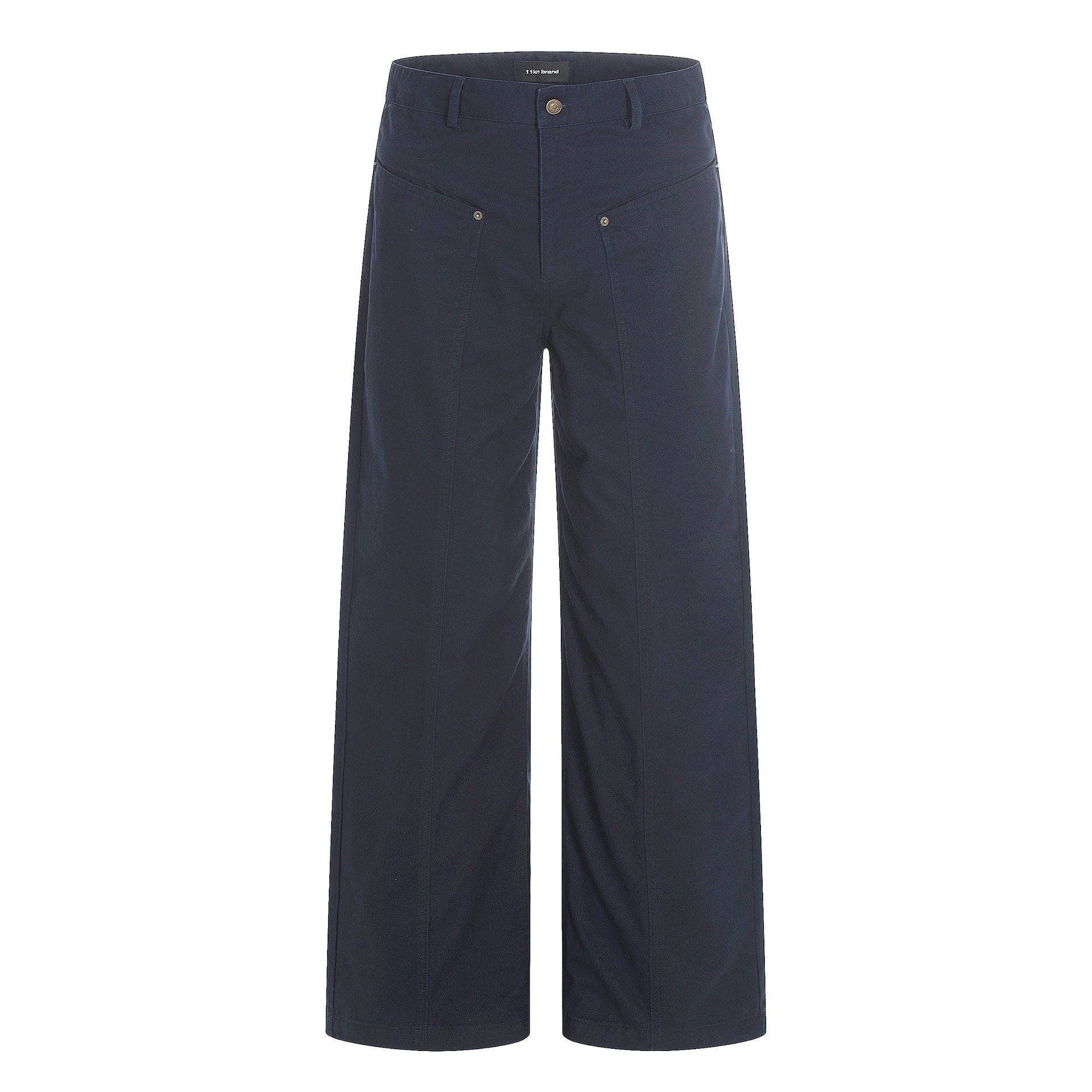 11KN Old Simple Loose Three-dimensional Wide-leg Pants