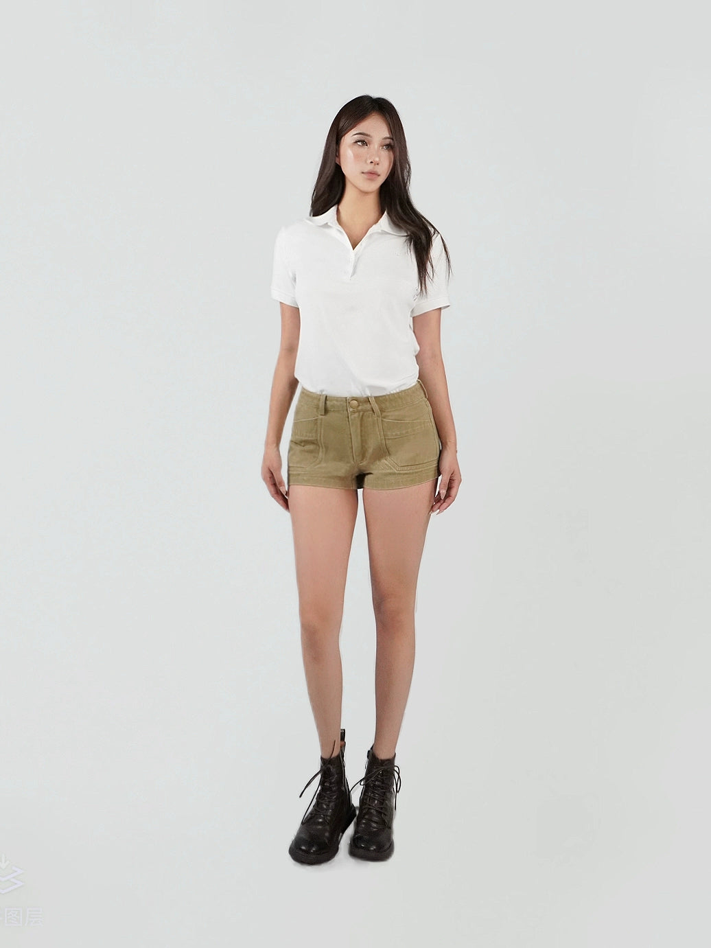 Jim Kennet Classic Button POLO Casual Top