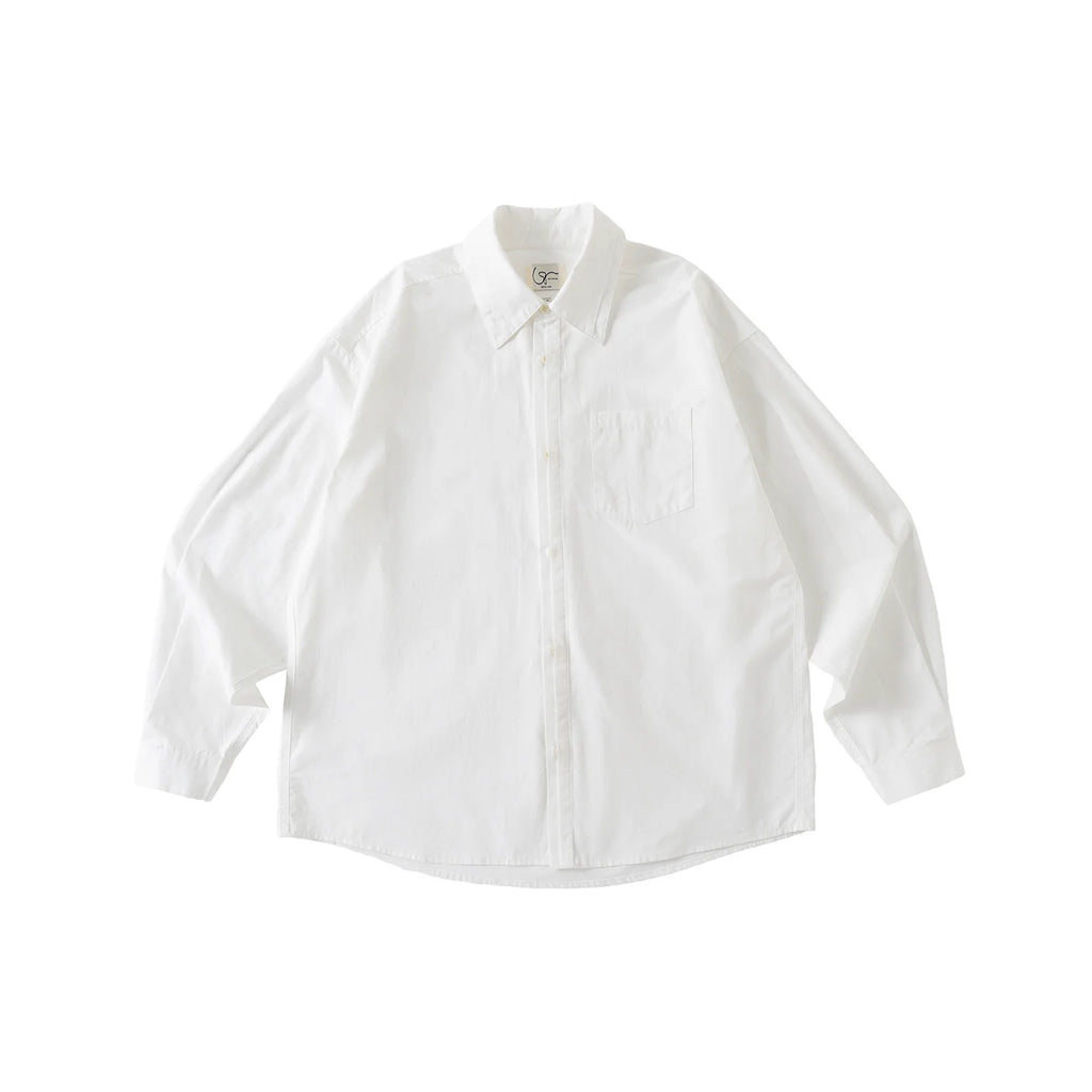 LR MADE Long-Staple Cotton Relaxed Long-Sleeve Shirt