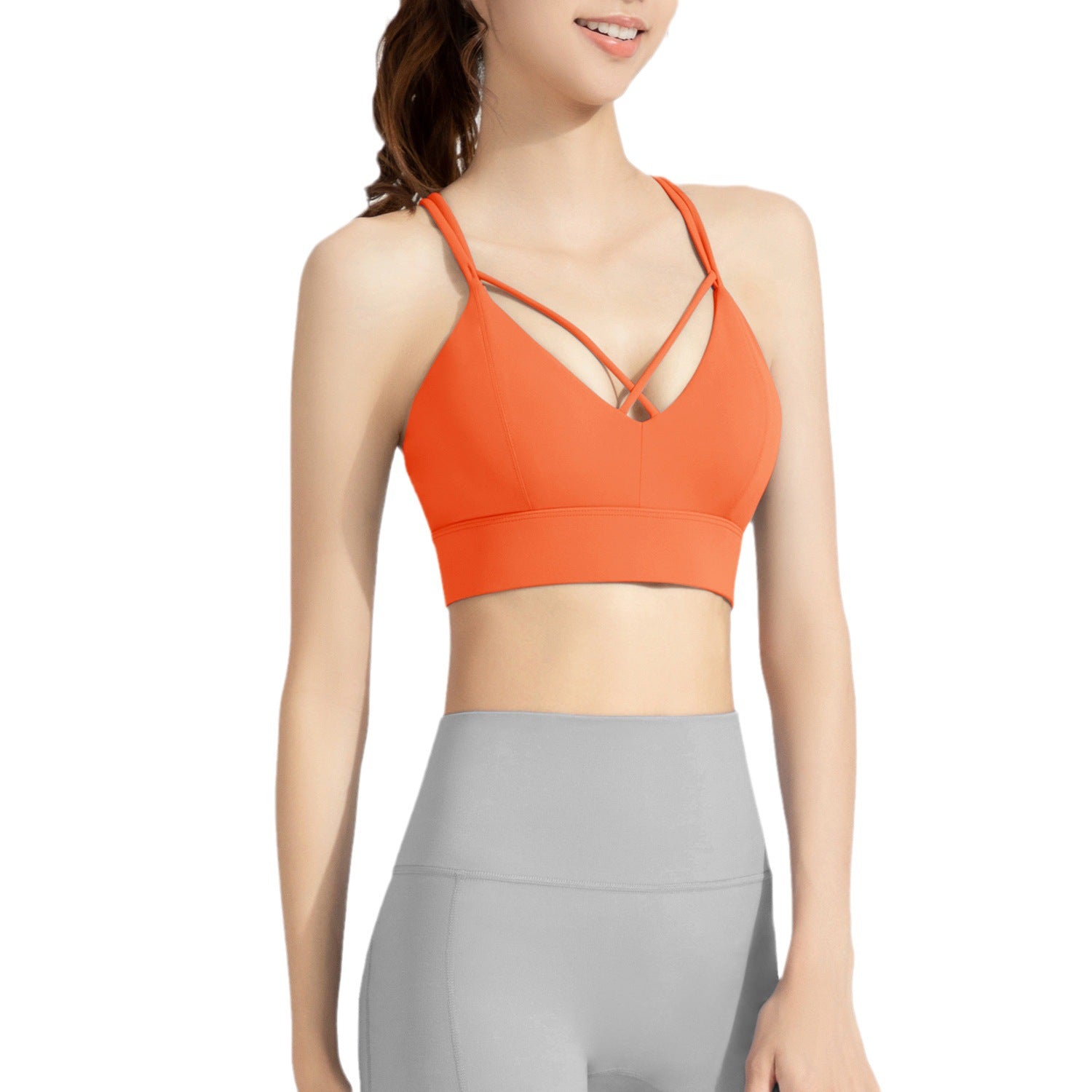 Athena Lulu Gather Yoga Bra Tank Top