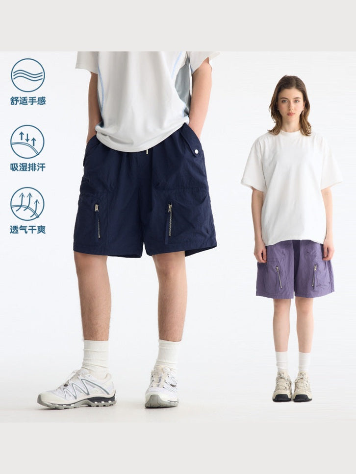 UNF 25SS tooling waterproof breathable quick-drying lace-up sports shorts