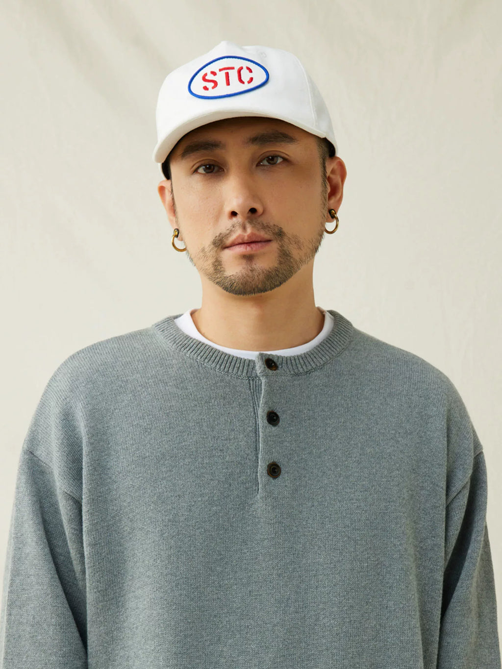 SUPERTOFU Embroidered Two-Tone Adjustable Trucker Hat