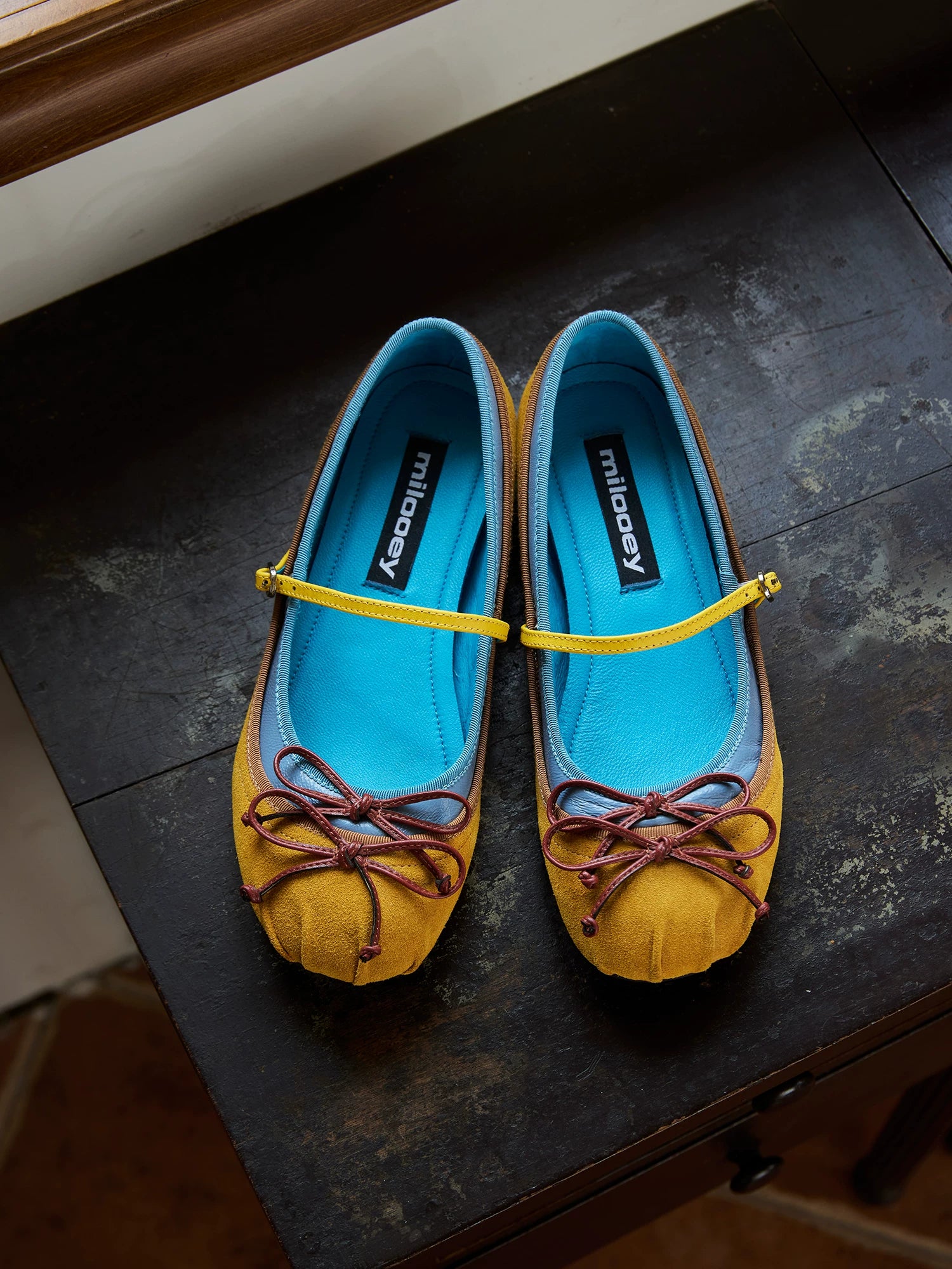 MILOOEY Leather Mary Jane Flat