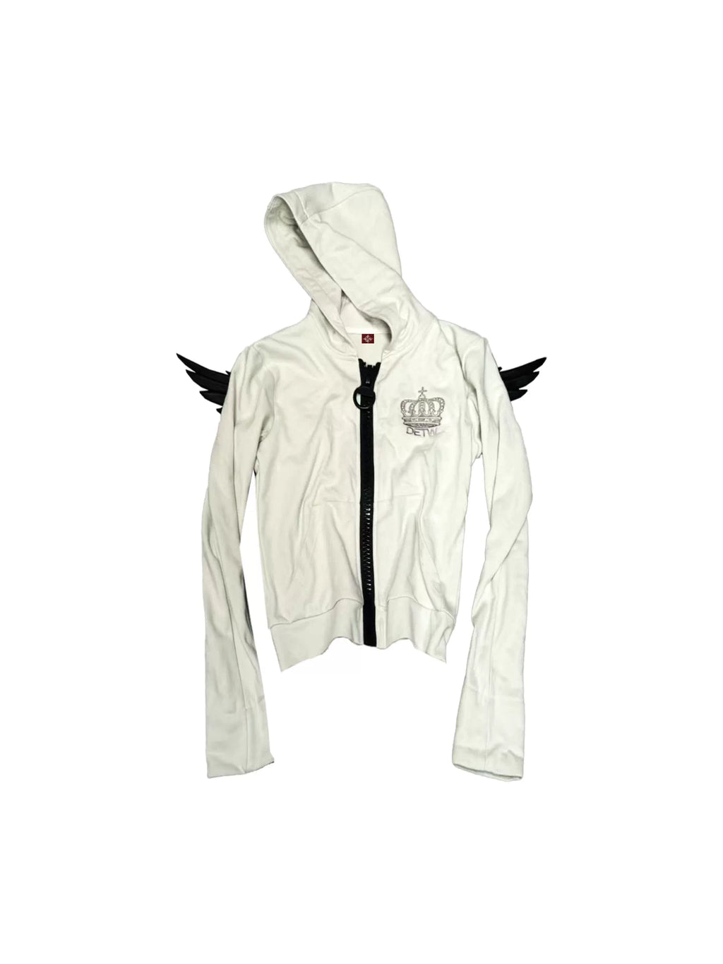 DETW Angel Wing Crown 400g Zip-Up Hoodie