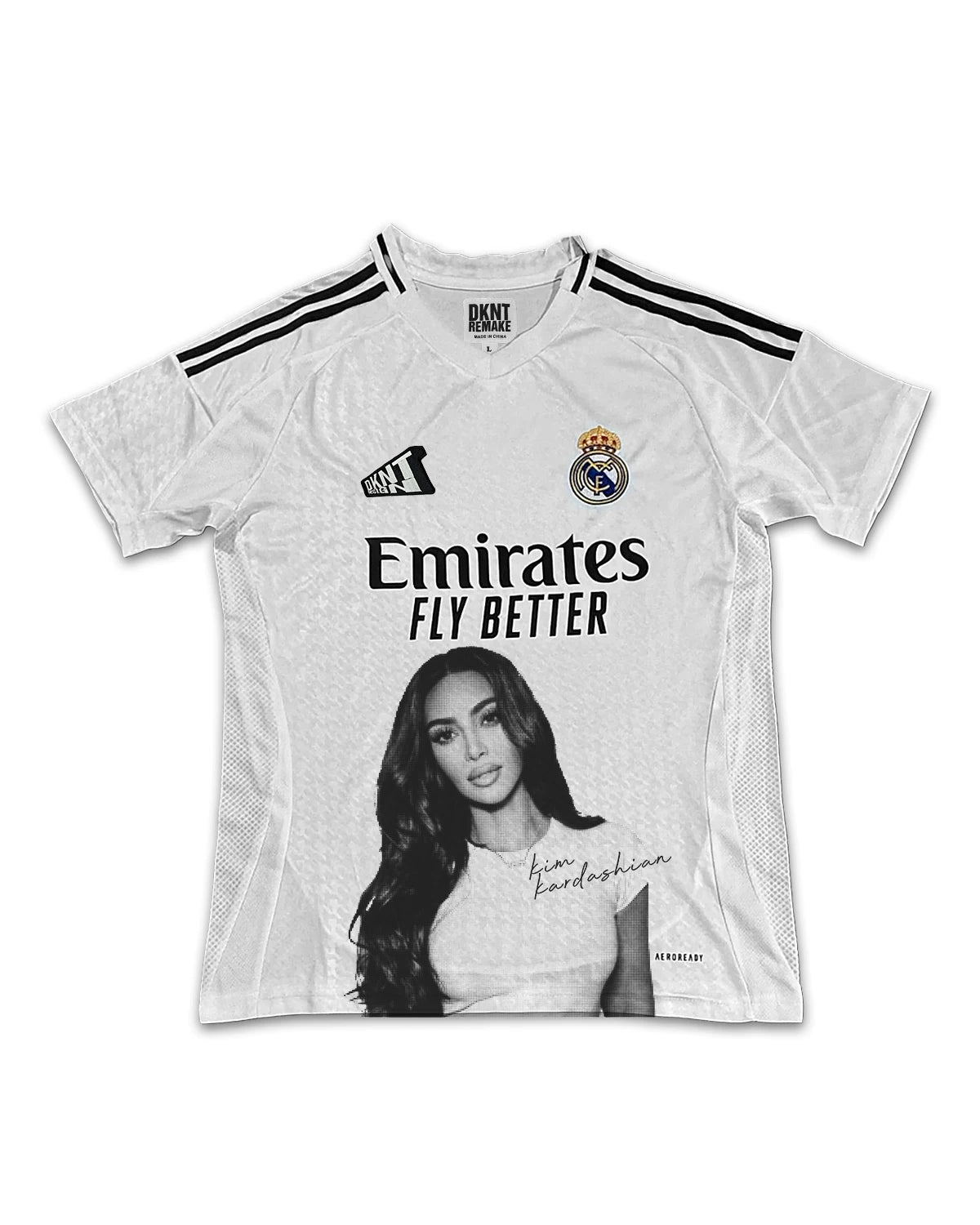 KANYE Casual Portrait Print Tee