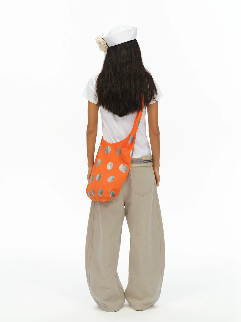 Oinimi Gradual Change Polka Dot Light Messenger Bag