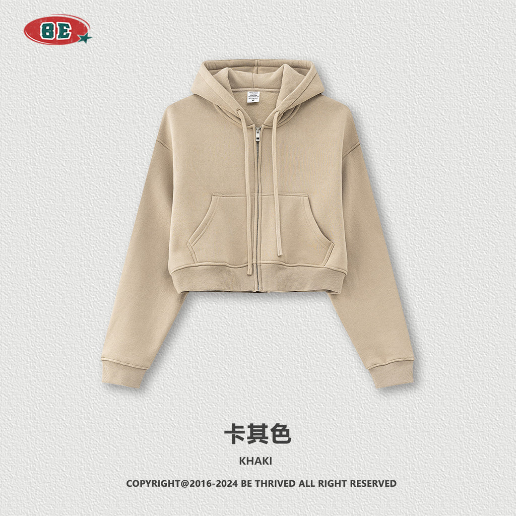 BE Short Premium Zipper Sports Suit