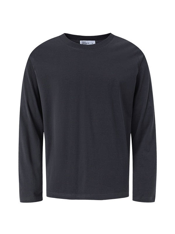 UNF Straight Shoulder Commuter Crew Neck Long Sleeves