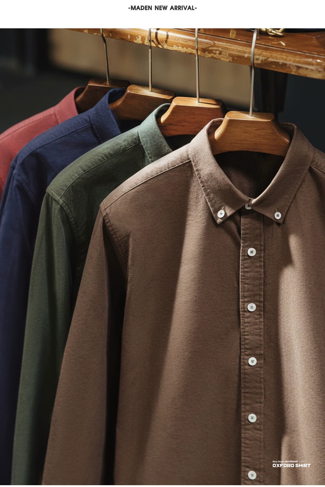 Madden Casual Oxford Long Sleeve Shirt