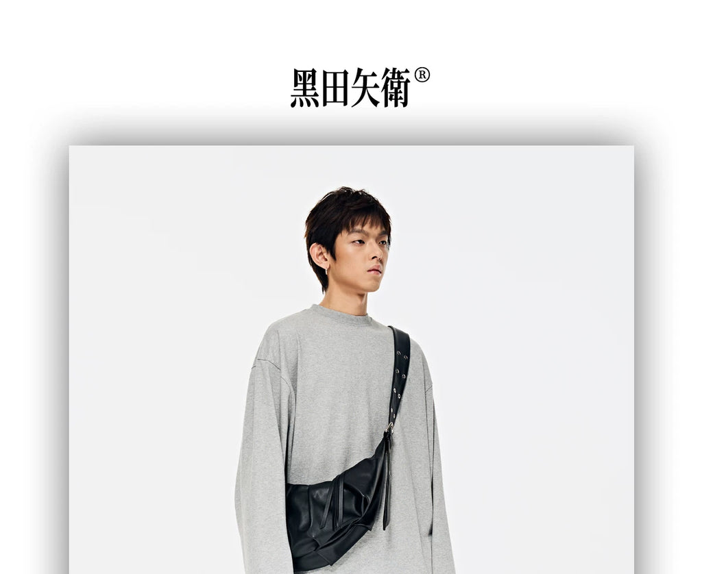 YADAMUI Lazy Wind Slack Messenger Bag