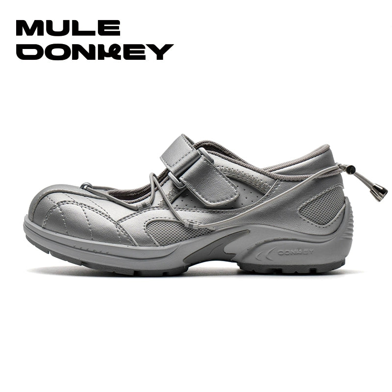 Donkey Hollow Velcro Versatile Shoes