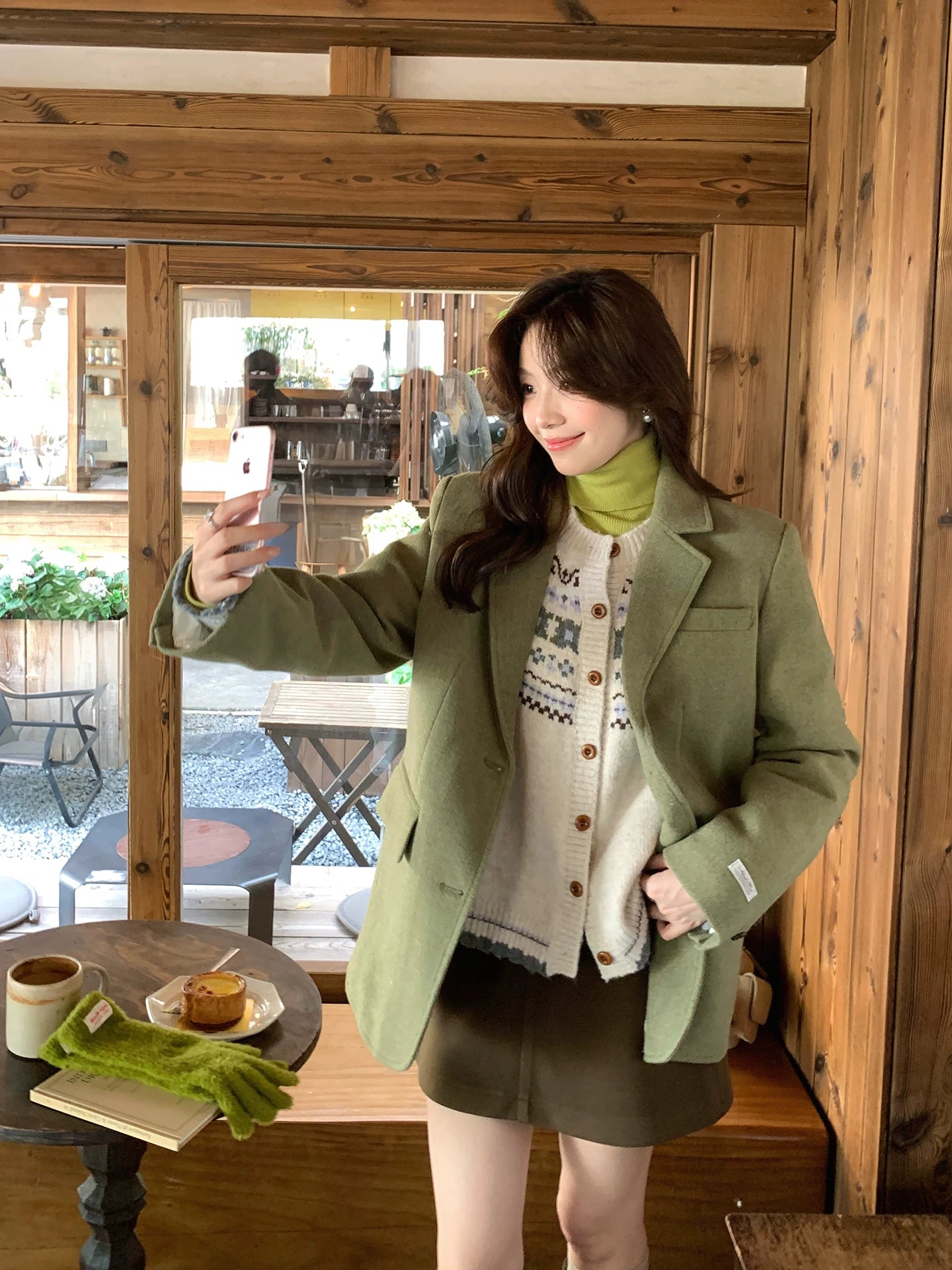 Even Thickened Woolen Blazer