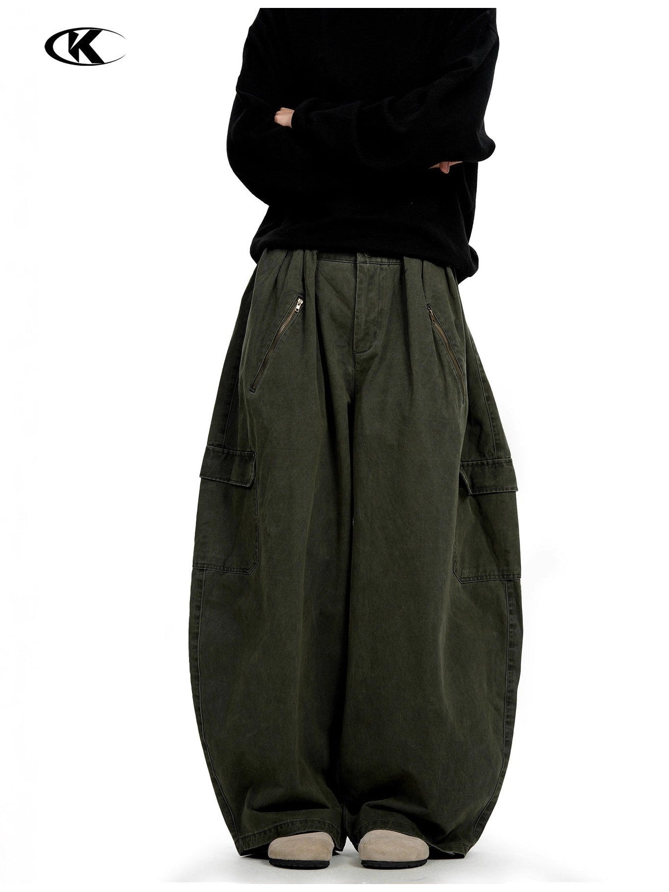 11KN Scimitar Casual Loose Overalls
