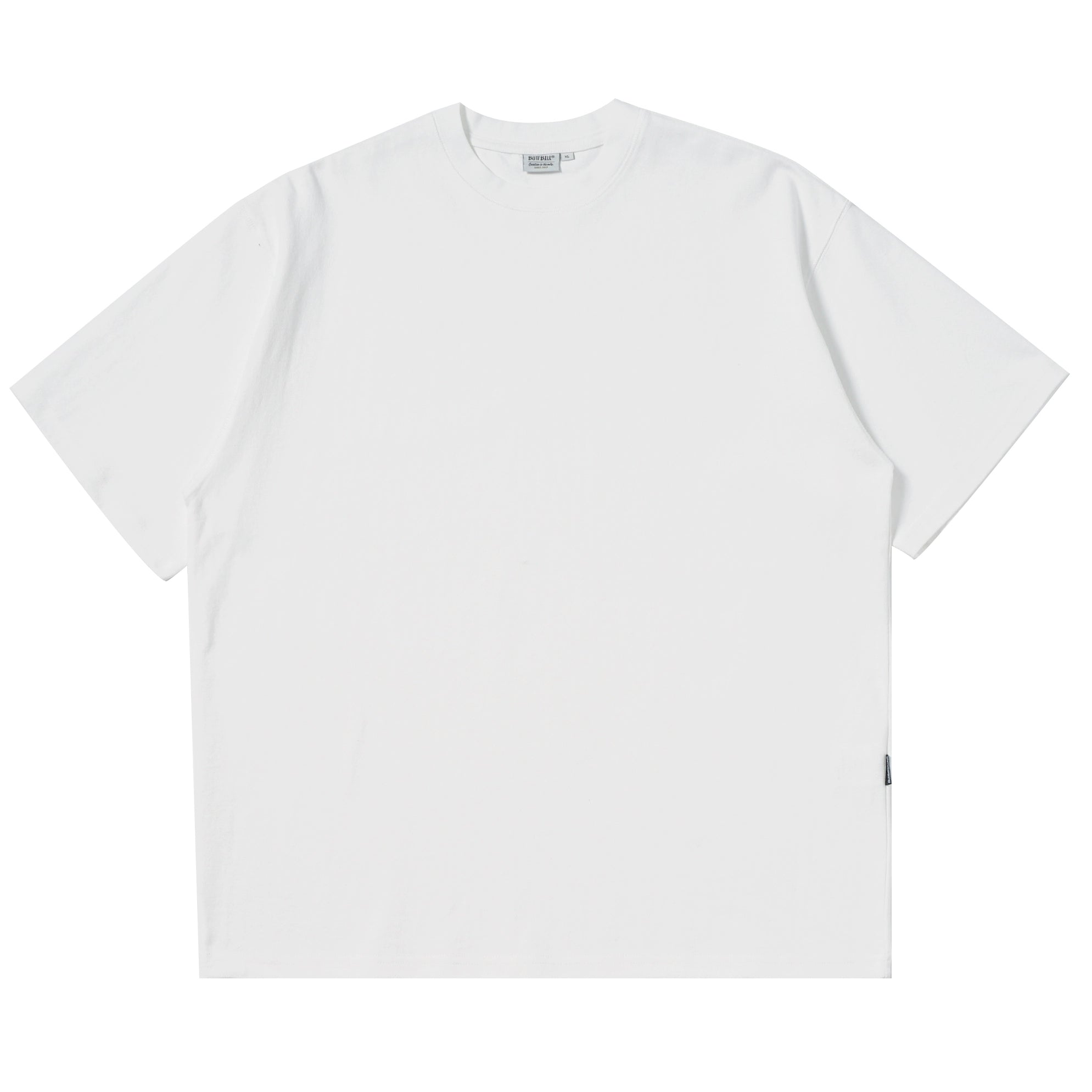 BUTTBILL Heavy 300G Crew Neck Pure Cotton Three Needles Five Threads Tee