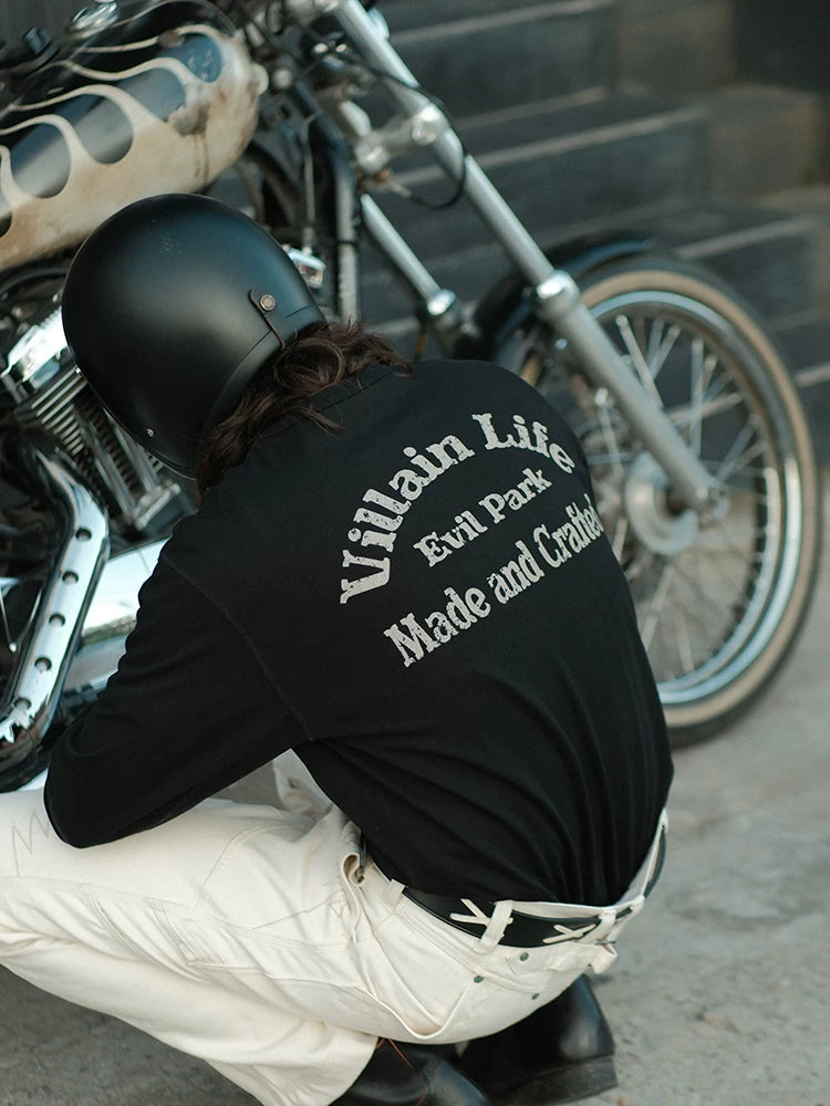Mbbcar VTG Racing 350g Wrinkle-Resistant Henley Tee