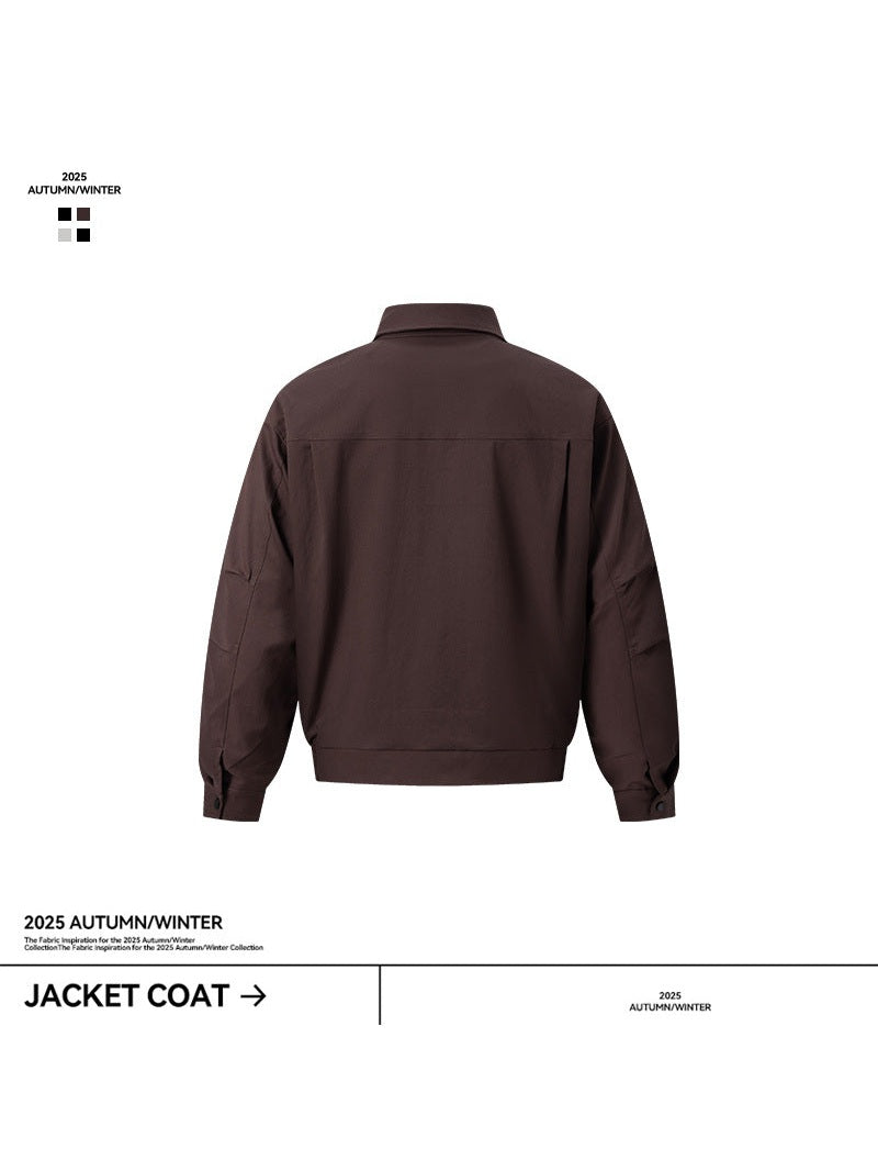 UNF Stand-up Collar Jacket Versatile Loose Coat