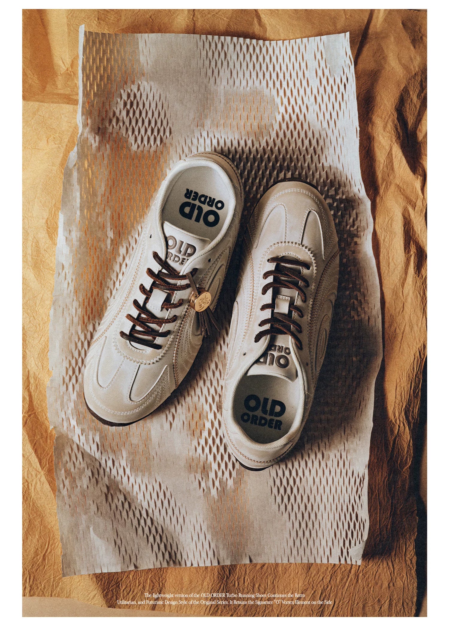 OLD ORDER Leather Retro German Trainer