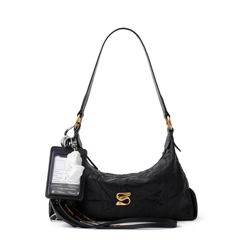 SmoSmos Commuter Messenger Pleated Bag