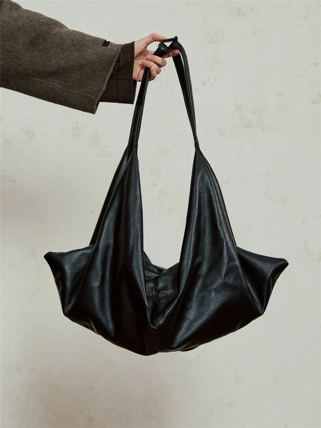 SUNYVONNE Minimalist Versatile Lazy Wind Tote Big Bag
