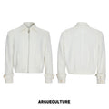 ArguE CulturE Embroidered Cropped Wide Jacket