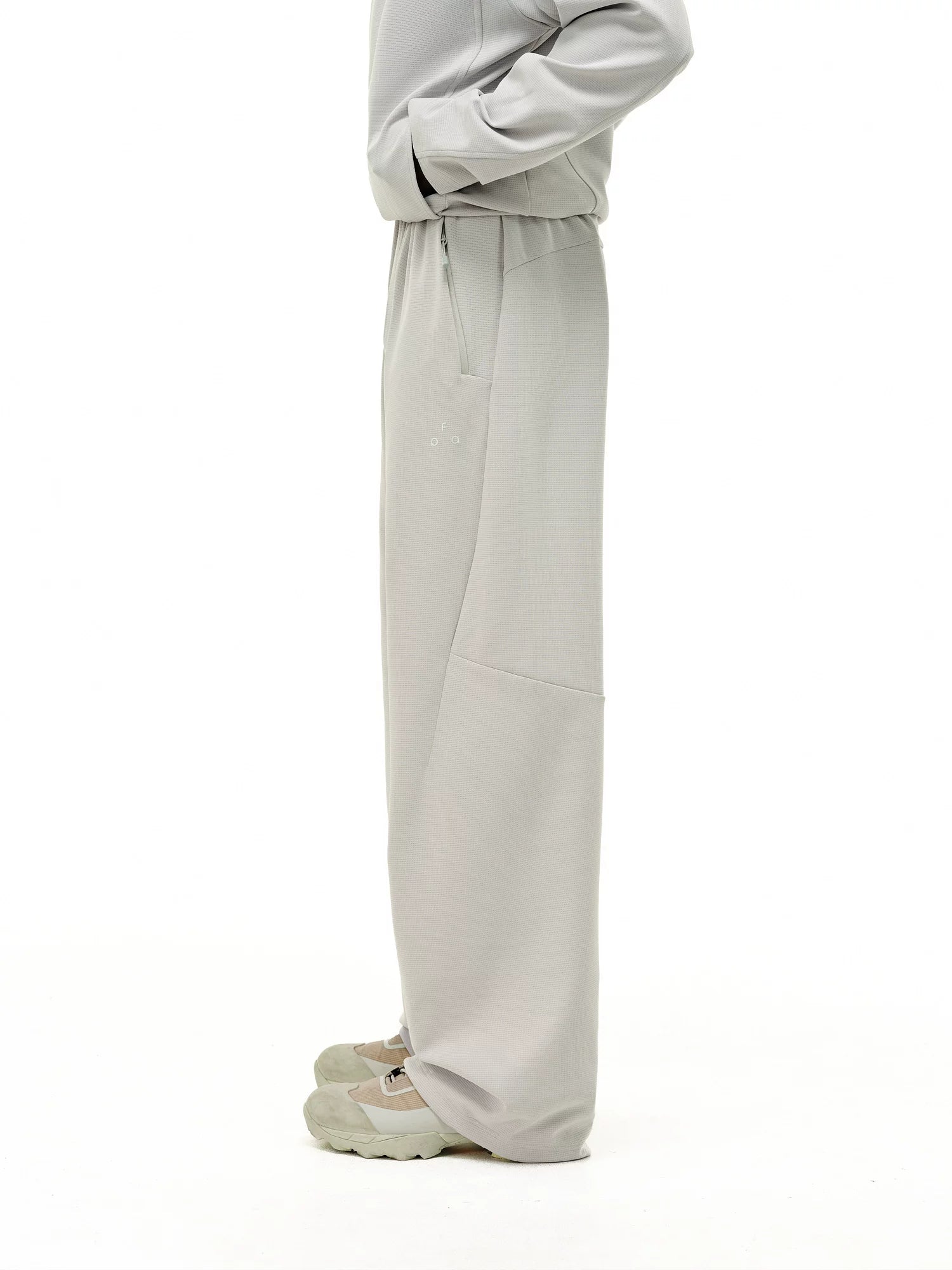 FPA Casual Sports Texture Knitted Trousers