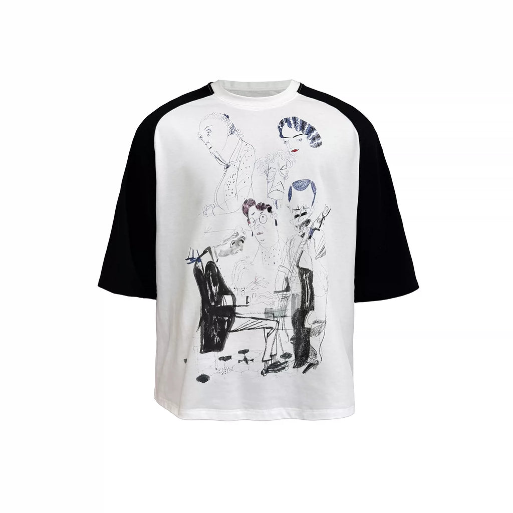 JCAESAR Yalaoyuan 260g Quick-Dry Raglan Tee
