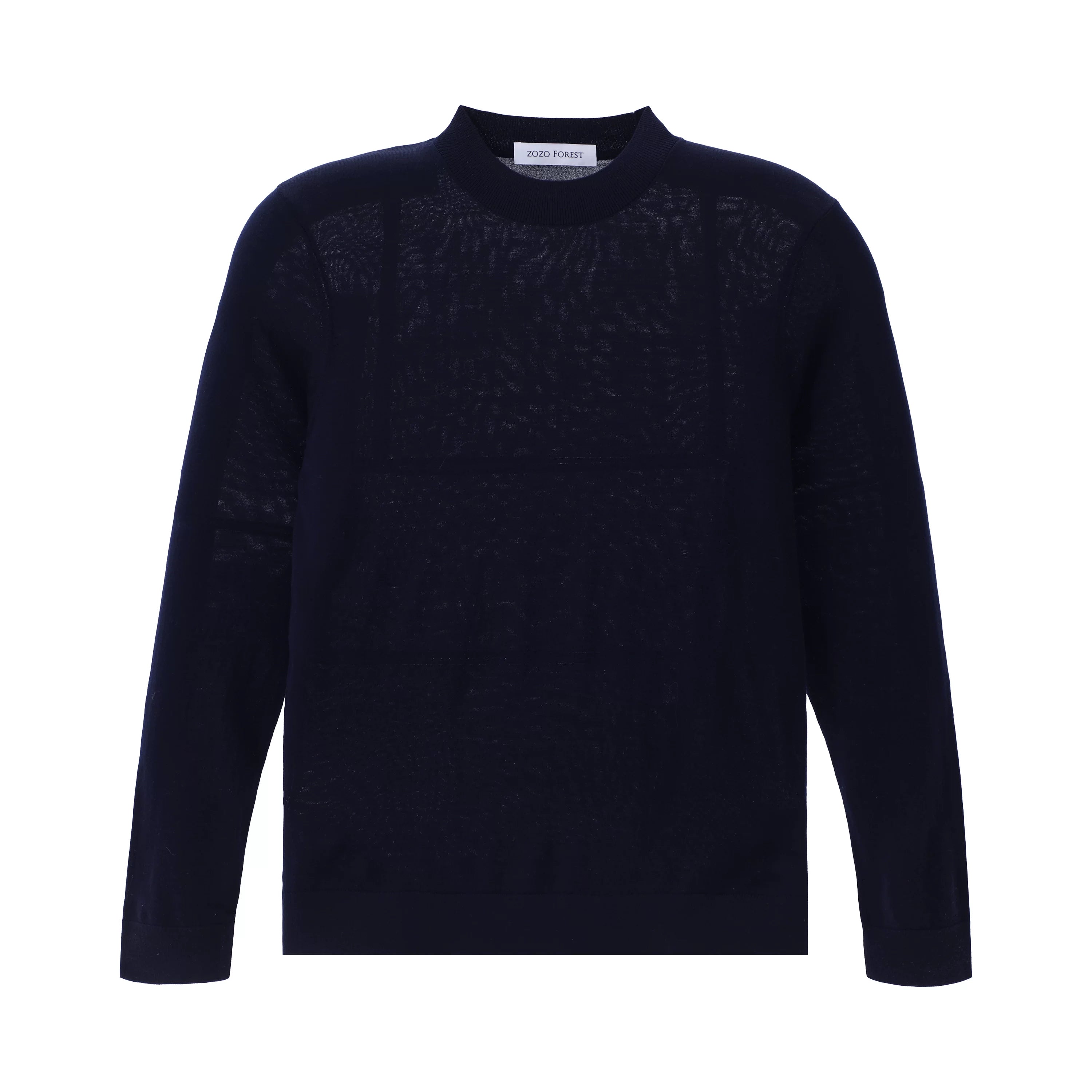 ZOZO FOREST 100% Merino Wool Crewneck Sweater
