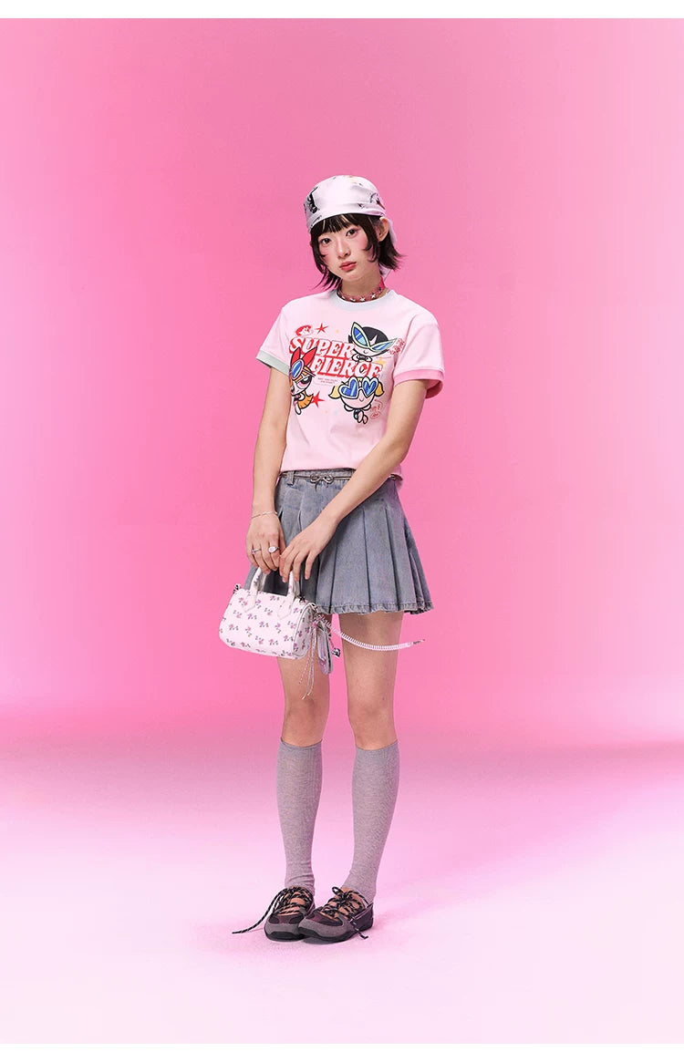 BJHG [Flying Girl Police Joint Name] Front Shoulder Short Sleeve