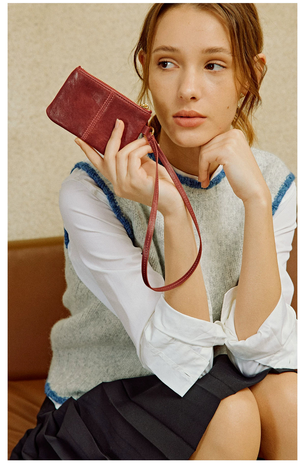 Avalea Cowhide Mini Wallet