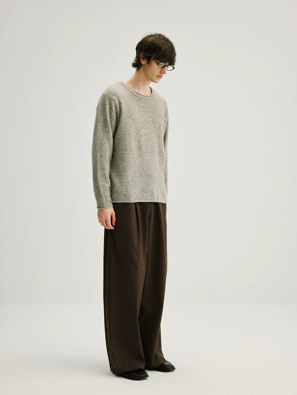 CARPEM Raccoon Breathable Relaxed Long-Sleeve Sweater