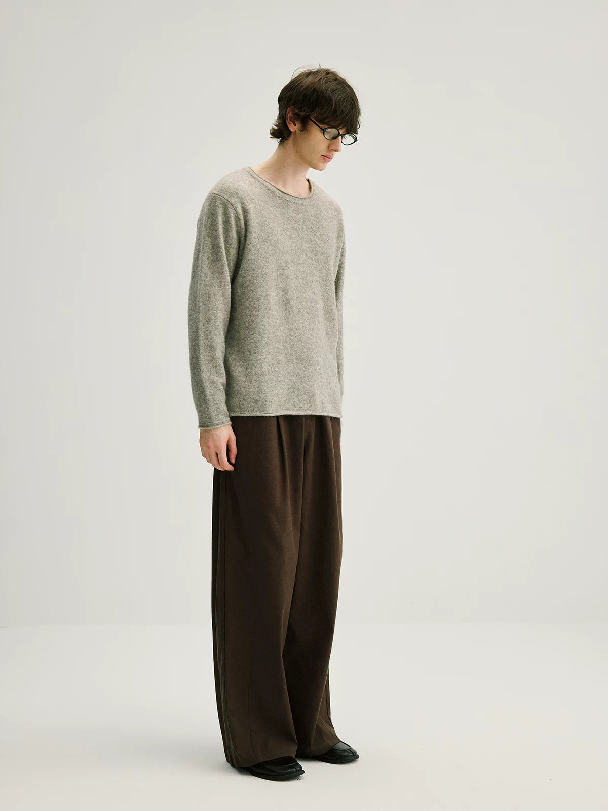 CARPEM Raccoon Breathable Relaxed Long-Sleeve Sweater
