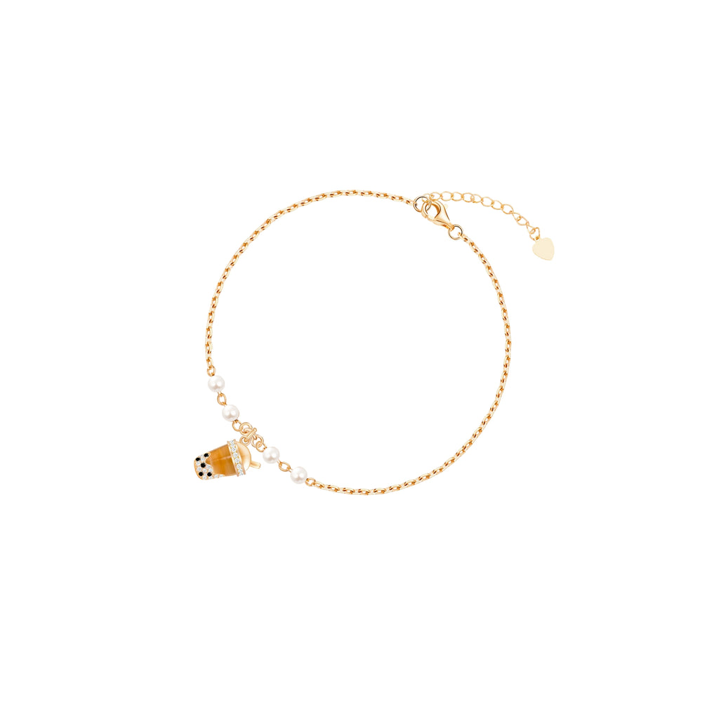 Oho Ou Milk Tea Cup Bracelet