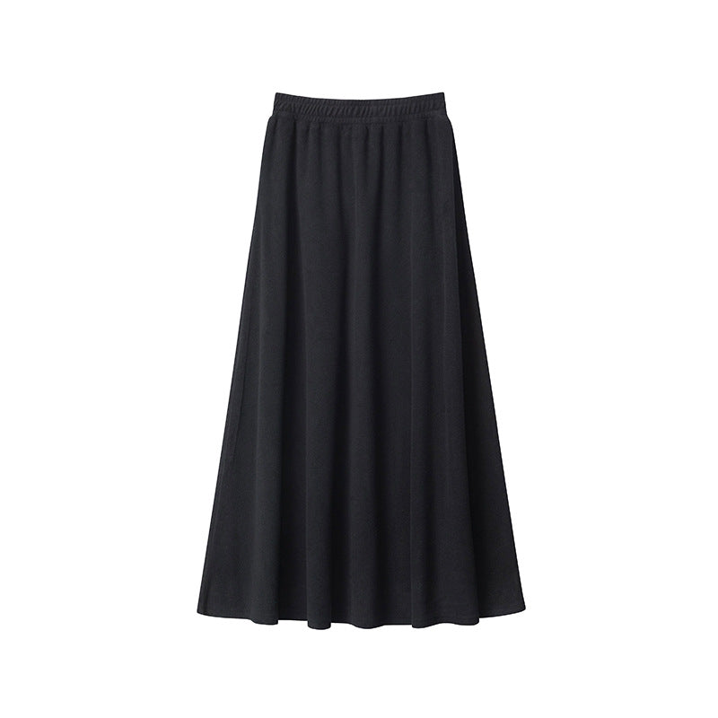Nariele Premium Temperament Scarf Slim Fit Skirt