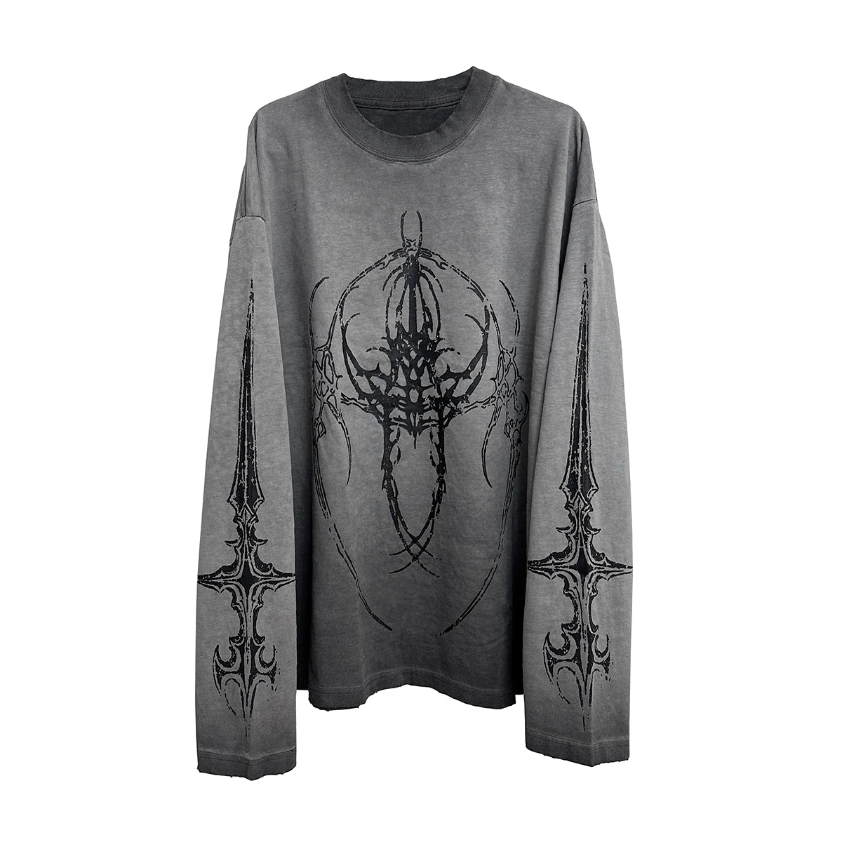 Wetbody Loose Wash Old T-shirt