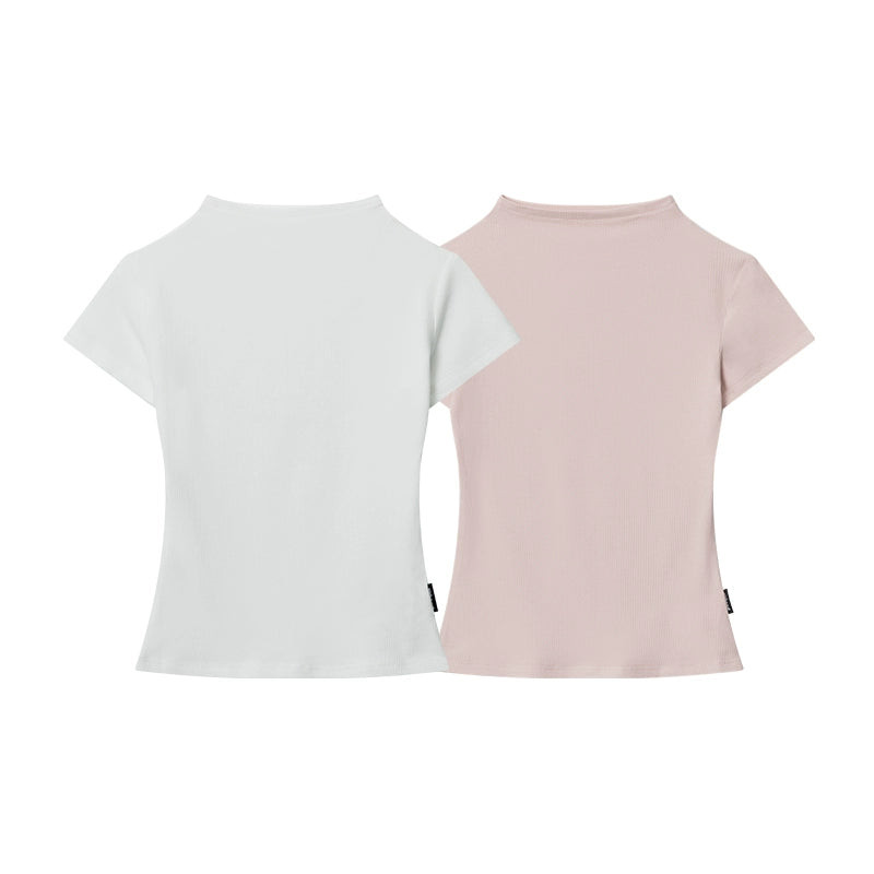 AIRHOOD Front Shoulder Slim Tee