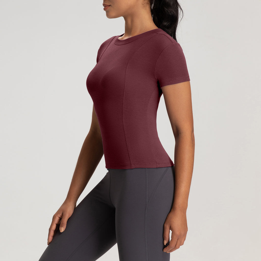 Athena Lulu Skinny Breathable Tee