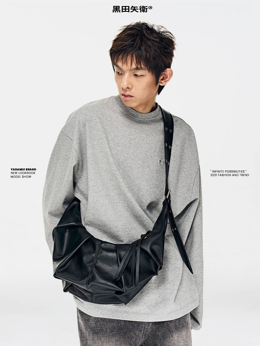 YADAMUI Lazy Wind Slack Messenger Bag