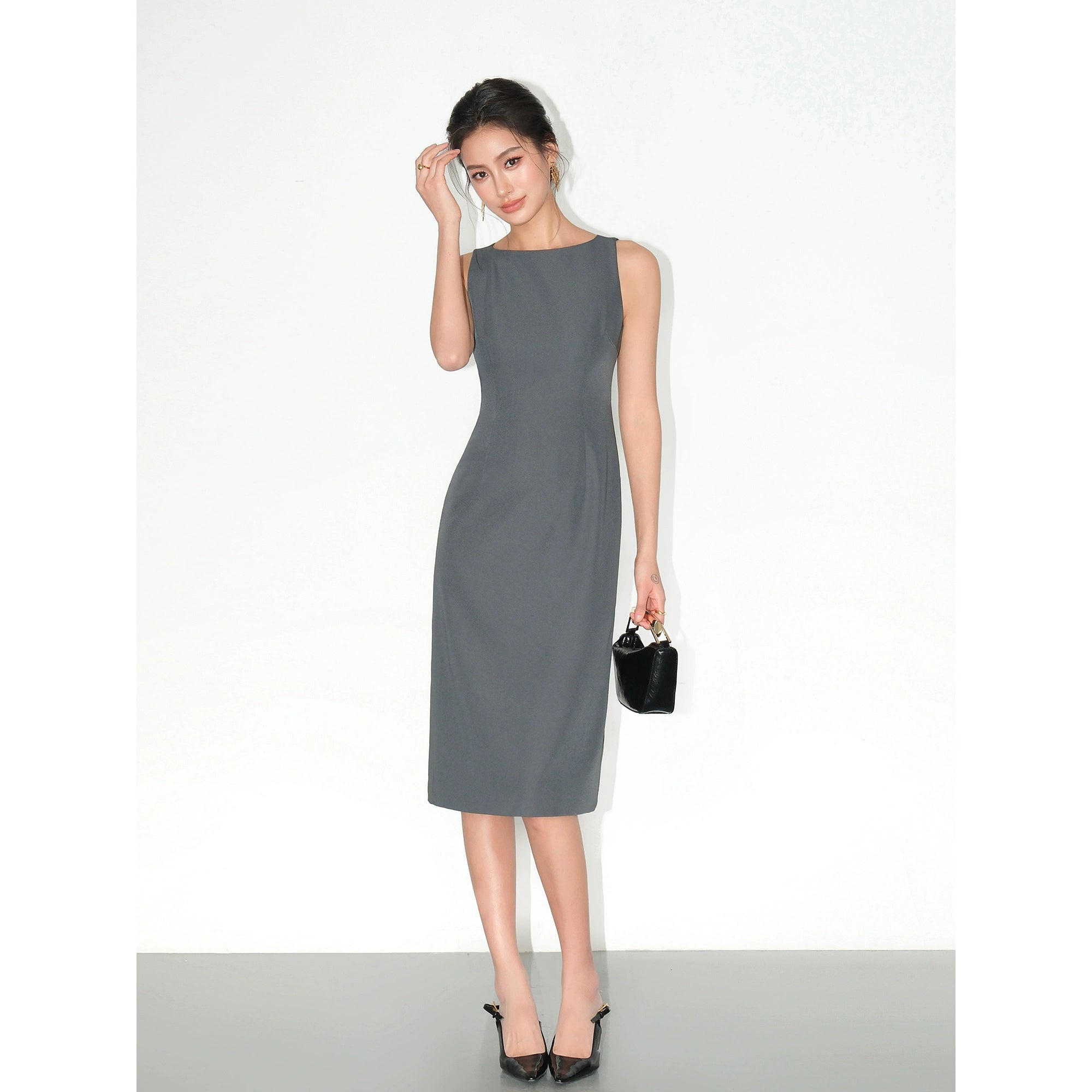 NEVA HU Suit Vest Dress