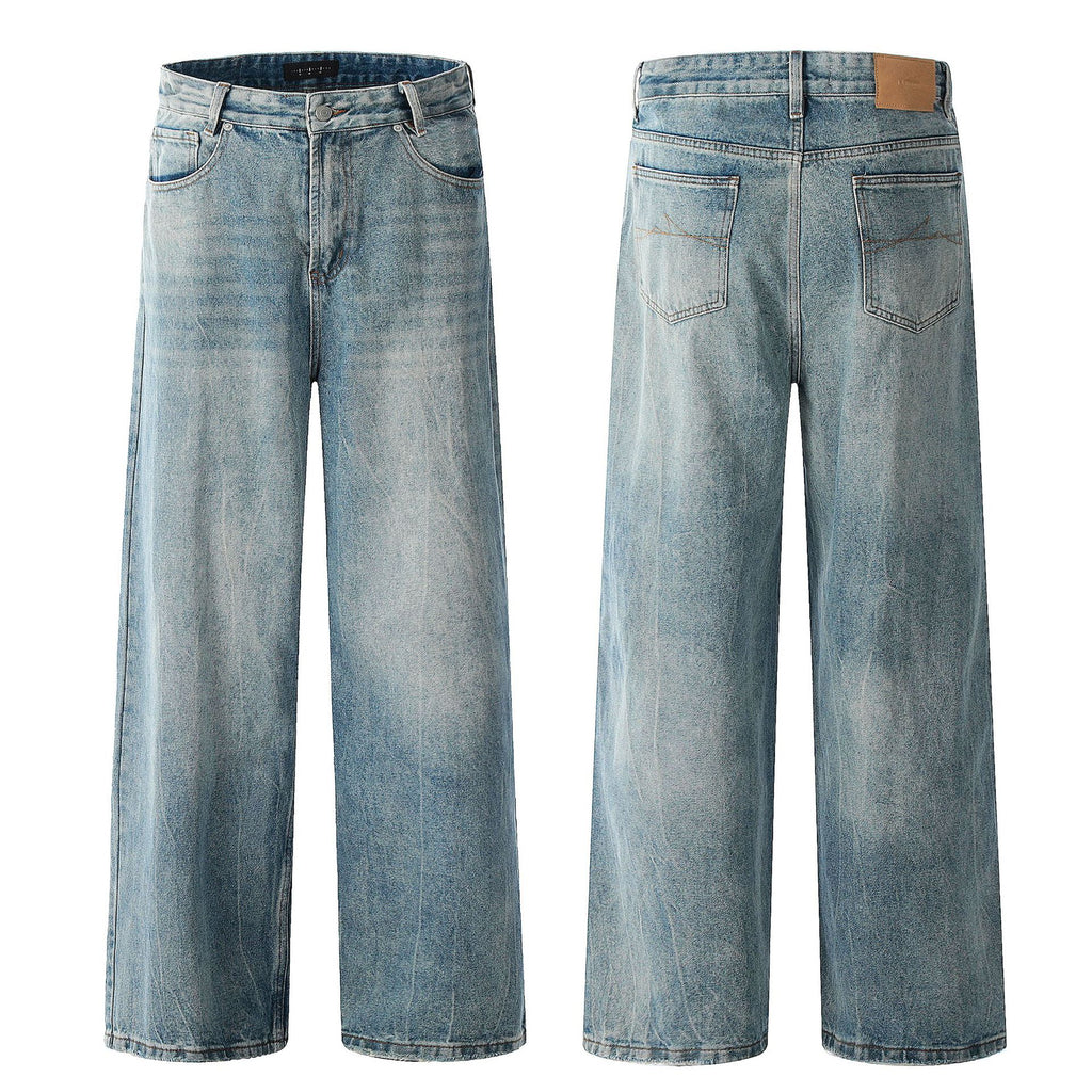 11KN Retro Loose Straight Jeans