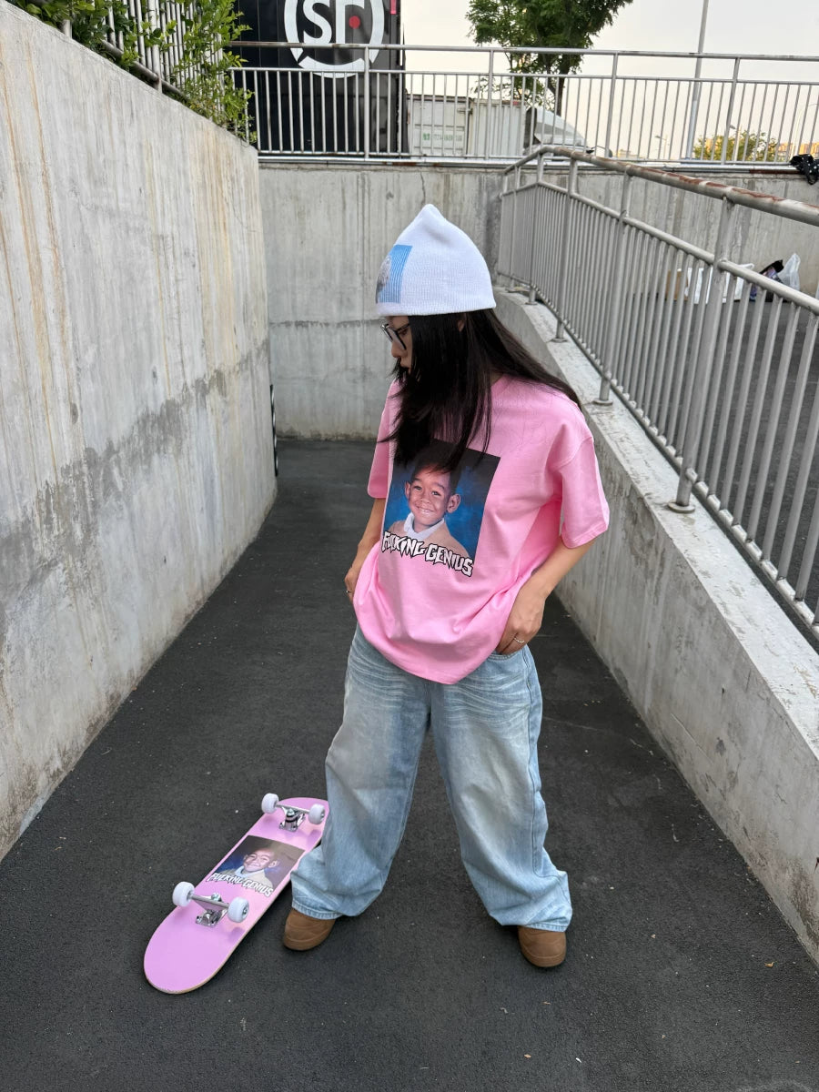 RAINMAKE CREW KANYE TYLER Breathable Oversized Tee
