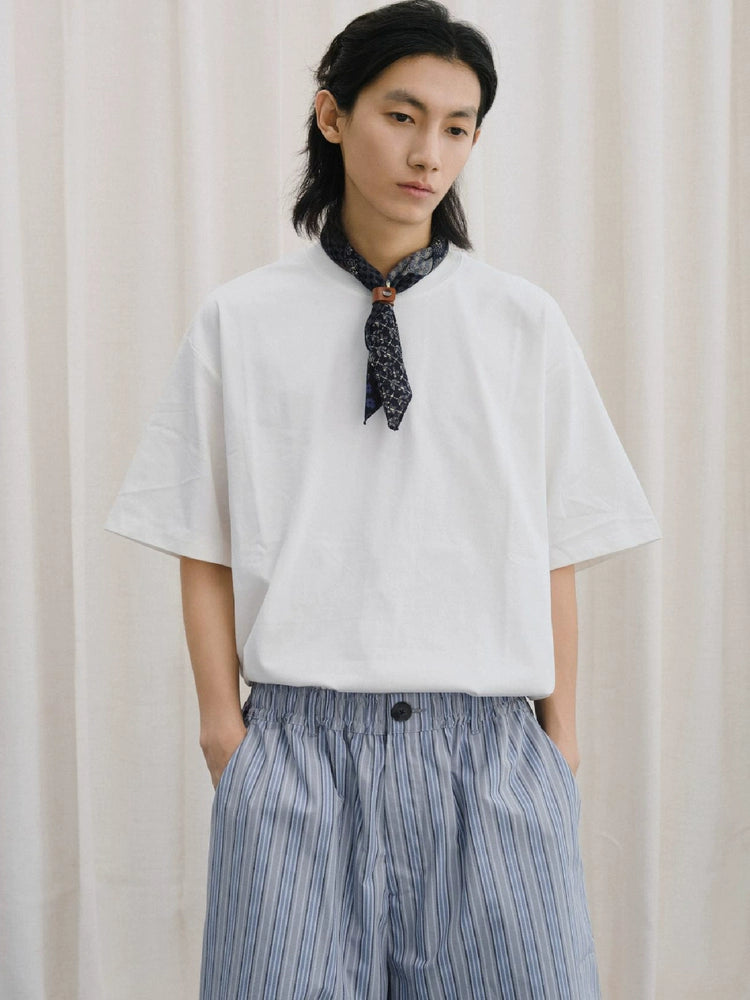 LIVINGTOWN Basic Versatile Simple Tee